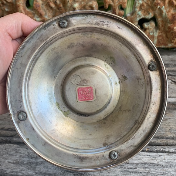 Vintage F.B. Rogers Silver Company Gravy Boat Stand - Picture 6 of 10